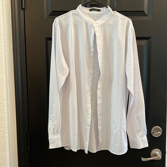 NWOT White Button Up - Picture 1 of 7